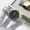 Wysokiej jakości sportowy zegarek dla mężczyzn 40 mm 316 Solidna stal z kryształowym szklanym lustrem Watch Waterproof Watch Watch Watch Watch Watch