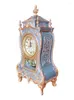 Table Clocks Standing Clock Living Room Bedroom Villa Home Decoration European Style Hourly Chiming Quartz Desk