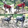 Hond Kleding Grote Huisdier Jas Met Harnas Winter Warme Kleding Voor Labrador Waterdichte Grote Jas Chihuahua Franse Bulldog Outfits 230807