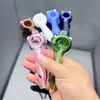 Rauchpfeifen Shisha Bong Glas Rig Öl Wasser Bongs Neue bunte Entenglaspfeife