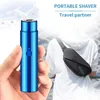 Electric Shavers Mini USB Shaver långvarig bärbar tvättbar bil laddningsbar 230808