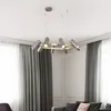 Kronleuchter Postmoderne Lampe Luxus Kupfer Kristall Kronleuchter Nordic Home Innenbeleuchtung Wohnzimmer Küche Esszimmer LED