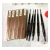 Andere Gesundheitsschönheitsartikel Make-up Augenbrauenverstärker Skinny Brow Pencil Gold mit Pinsel 5 Farben Ebenholz/Mittel/Soft/Dunkel/Schokolade Dr Dhcjj