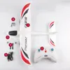 LED Flying Toys FX818 24G EPP Remote Control RC Airplane Glider Toy with Light Kids Gift 230807