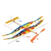 ElectricRC Aircraft 18inches Eagle Carbon Fiber Imitate Birds Assembly Flapping Wing Flight DIY Model Aircraft Plane Toy 230807