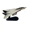 航空機Modle 1100 US Navy Grumman F-14 F14 F14A Tomcat VF-84 Fighter Aircraft aircraft Metal Military Toy Diecast Plane Model for Gift 230807