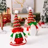 New Bell Elf Doll Ornament Santa Claus Doll Faceless 인형 남성 및 여성 장식 크리스마스 장식 L230620