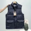 Mens Vests Designer Puffer Vest Men Waistcoat Women Winter Down Jacket Unisex Couple Sleeveless Outdoor Warm Coats