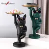 R R Creative Gentleman Dog Dog Ashtray Персонализированные домашние украшения для клавиш