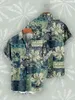 Camicie casual da uomo Camicia hawaiana da uomo Summer Bohemian African Tribe Top Chemise Homme oversize per il 2023 Retro di alta qualità