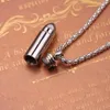 Pendant Necklaces 1PC Bullets Stainless Steel for Daily Wearing Party Highlight Your Different Dressing Up Mens Classic Necklace 230807