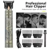 Electric Shavers Vintage T9 Hair Clipper Professional Cutting Machine Mens Shaver Trimmer for men Beard Haircut USB Dragon 230808