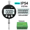 Gauges IP54 waterproof digital indicator 0-12.7mm 0.001mm 0.00005 "Electronic Micrometer Metric Inch Dial Indicator Gauge 230807