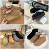 Women Classic Ultra Mini Platform Boots Booties Australia Tazz zamszowe platformy Shearling Platformy Kappy Kobiety zimowe ciepłe wełniane buty na zewnątrz projektant mody Snow Bot