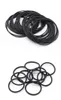 NBR O Ring Seal Gasket CS 4mm OD 16mm ~ 150mm Nitrile Butadiene Rubber Spacer Oil Resistance Washer Round Shape Black Customization Available