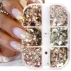 Nail Glitter Sequins Nails Accesories Hexagon Chunky Flakes Holographic Powder Christmas Polish Paillettes Manicure CH190948 230808