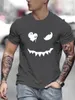 T-shirt da uomo Evil Smile Trend T-shirt a maniche corte da uomo Novità regalo