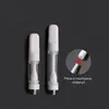 A15 Full Ceramic Carts Bulb Pyrex Fat Glass Cartridge 0.5ml 1.0ml 2.0ml Vape Oil Atomizer Manufacturer Supply 10.5mm Diameter 510 Batteries Compatible Wholesale Price