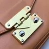 Luksusowe skórzane crossbody mgła moda torebka damska designer torby komunikatorowe klasyczny styl solidny kolor