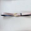 Cintura classica in pelle da donna con fibbia rotante Cintura casual di design di alta qualità Cinture jeans vintage di lusso da 3,0 cm per uomo donna
