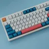 1 Set Gmk 129 Keys Ping Cherry Profile PBT Double Shot Caps для Cherry Gateron MX Switches Gamer Mechanical Gaming Keyboard HKD230808