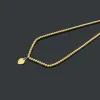 2024 Nieuwe Designer T Klassieke Kettingen Perzik Hart Bruiloft Bal Ketting Kerst Sieraden Als Goldsilverrose Bea