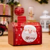 Рождественский декоративный предмет Santa Mailbox Metal Gift Box Candy Container Holder и украшение для девочек L230620