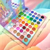 Eye Shadow Iycheer Eyeshadow Palette 48 Färgpressad glitterskimmer Matte Green Eye Shadow Palett Neon Metallic Makeup Cosmetics 230807