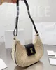 Designer Fashion Women's Shoulder Bag Sac à main de haute qualité Underarm Personality Light Women Woven Bag