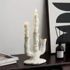 Candle Holders Irregular Classical Candlestick Creative Home Decor For Interior Crafts Modern Design Holder Office Table Ornaments