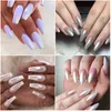 Nail Glitter Pearl Powder Aurora Mirror Rub Chrome Pigment Wit Paars Neon Manicure Gel Polish Dust Art Decoration 230808