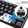 Skyloong GK61 61 Keys Gaming Mechanical Tangentboard USB WIRED RGB Backbelysta Gamer Mechanical Tangentboard för Desktop Tablet Laptop SK61 HKD230808