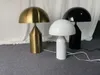 Nordisk järnbordslampa svamp lampa hem deco för sovrum bord armatur sängen sovrum lampa led skrivbord lampor säng lampa hkd230808