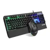 SAMA HJ9525 RGB-Gaming-Mechanische Tastatur und Maus-Set, 108 Tasten, USB-Computer, kabelgebundene Tastatur und Maus mit LED-Hintergrundbeleuchtung für PC/HKD230808