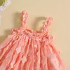 Vestidos de menina Ma baby gaun bayi perempuan anak balita Gaun putri Floarl Ruffle pakaian pesta pernikahan