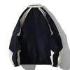 メンズジャケット韓国語のジャケットメンハイストリートパッチワークレタープリントウィンドブレイカーコート春夏薄ファッションカレッジジャケット230807