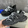 Track Sneaker Shoe Designer 3.0 Buty swobodne luksusowe kobiety mężczyźni skórzana najwyższej jakości nylonowe sznurkowe trampki skórzane