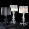 Kartell Bourgie Table Lamps Italy Design Lights mid century modern Lights Acrylic E14 Home Living Room Bedroom Office Light HKD230808