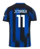 23 24 24 KITY KITY Piłka nożnej Alexis Soccer Jerseys Lautaro Thuram Barella Final Final 2023 Maglie Football Shirt Child Milans