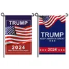 Banner Flagi Donald Trump 2024 Flaga 30x45cm Maga Keep Amercia Garden 4966H Drop dostawa dom