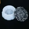 Hot Sale Skull Silicone Ashtray Mold Resin Making Candle Holder Mould Casting Epoxy Craft Ashtrays Smoking Accessories Garden HKD230808