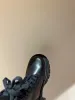 Sloane Boots Nakedwolfe Women Saturn Martin Boot المصمم الفاخر المصمم من الجلد السميك وأحذية Martin سميكة مع أشرطة مرتفعة حجم 35-41