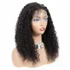 Perruques synthétiques Kinky Curly Glueless Wig Pre Cut Wear Go 150 Cheveux humains profonds Pré plumés 13x4x1 HD Lace Frontal Air 230807