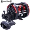 Baitcasting-Rollen Sougayilang Salzwasser-Angelrollen 31BB Casting Meeresangelrolle Übersetzungsverhältnis 3,8 1 Trolling-Rolle Runde Baitcasting-Rolle 230807