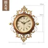 Wall Clocks 2023 Retro Clock Aesthetic Pointers Luxury Modern Watch Quartz Classic Elegant Reloj Pared Living Room Decoration