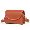 Duffel Bags Spring And Summer Retro Handmade Bag Cowhide One Shoulder Cross-body Female Casual Simple Steamed Bun