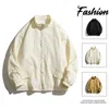 Giacche da uomo Summer Oversize Baggy Jacket Uomo Vintage Button Coat Moda Coreano Streetwear Capispalla causale Abbigliamento Top Uomo Taglie forti