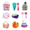 Kawaii Articles Nourrir Enfants Jouets 18 Pouces Poupée Accessoires Expédition Rapide Choses Pour American Girl Figure Faire semblant Jouer Cadeau D'anniversaire