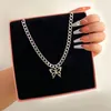 Choker Vienkim Fashion Heart Necklace Statement Girlfriend Gift Cute Gold Color Steel Jewelry 2023 Accessories