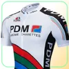 PDM Cycling Jersey Shorts Set Ropa Ciclismo Mens Mtb Quick Dry Summer France Bicycle Clothing1110695